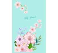 Journal by Allegri Colori - light green cover with decorative elements and a delicate detail of writing - 124 pages