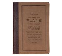 Journal Classic Zip Brown I Know the Plans 29:11