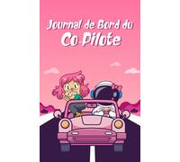 Journal de bord du copilote: un cadeau amusant pour les conducteurs et les amis, évaluez votre voyage avec plaisir