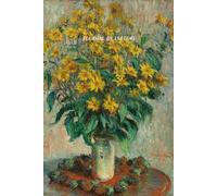 Journal de Lecture - Carnet de suivi et d’analyse des livres lus: 100 pages pour book lovers et étudiants claude monet art