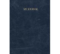 Journal: Deep Blue leather cover