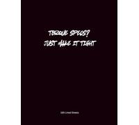 Journal for Mechanics, Gearheads, Racers, or anyone who believes in the power of Motorsports_Torque Specs: 150 Lined Sheets