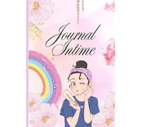 journal intime pour fille style manga japonais et kawaii idéal cadeau fan animés: Raconte tes secrets et pensées dans ce carnet de 80 pages Édition reliée