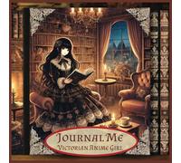 Journal Me: Victorian Anime Girl - Write your own story book -: 8.5 x 8.5 - 60 Lined Pages, 60 Blank Pages - Sketch Book - Diary
