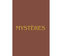 Journal “Mystères” : Prenez des notes pendant les sermons, les conférences, les séminaires et les cours.