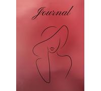 Journal/Notebook: 548 Lined pages Simplified for everything from daily journaling and creative writing to organized note-taking and brainstorming sessions - RED