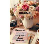 Journal, notebook, 6x9 in, great gift, I am capable of achieving my dreams, and I will take steps toward them every day.: Write down your thoughts every day!