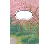 Journal Notebook Cute Calm Park: 110 Pages, 6x9 in / 15.24x22.86cm, Lined