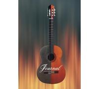 Journal/Notebook for Music Enthusiast: Diced Spanish Guitars