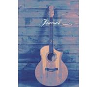 Journal/Notebook for Music Enthusiast:: Vintage Acoustic Guitar