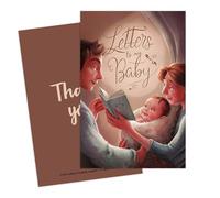 Journal Notebook, Keepsake Record Book, Parenting Memory Diary, 50 Sheet Guided Layout, Compact Hardcover Design, Ideal for New Mothers Baby Girls Boys Kids Family Bonding