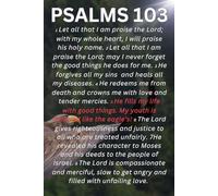 Journal Notebook: Psalms 103: 1-8