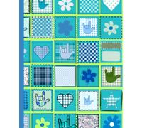 Journal Notebook: Sign Language Handshape - I Love You Quilt Cover for Self-Reflection, Personal Growth, Success-Driven Writing, and Everyday Notes