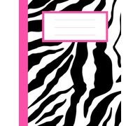 Journal Notebook: Zebra