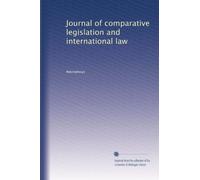 Journal of comparative legislation and international law