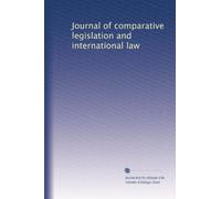 Journal of comparative legislation and international law