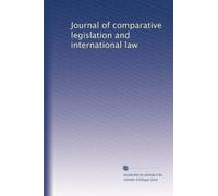 Journal of comparative legislation and international law