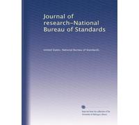 Journal of research-National Bureau of Standards: Volume 10