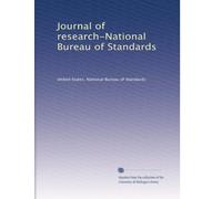 Journal of research-National Bureau of Standards: Volume 3