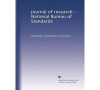 Journal of research - National Bureau of Standards: Volume 3