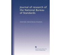 Journal of research of the National Bureau of Standards: Volume 3