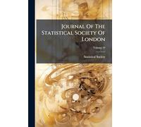 Journal Of The Statistical Society Of London