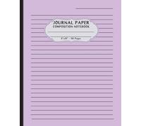 Journal Paper Composition Notebook: Multipupose Clean Lined Pages with Space for Dates, Titles, and Ideas. Wide Ruled Lines. Pink Cover with the Look of the Interior.