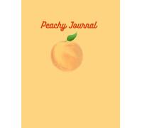 Journal: Peach Colour Note Book | 8.5”x11” Paper Back Lined Book.