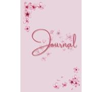 Journal: Pink Japanese Cherry Blossom Diary for Women | 100 pages 6x9inches | 3 different background designs with light colors