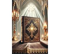 Journal Sacré de Prières et de Grâce: Cahier chrétien de 120 pages parfait pour écrire vos prières, pensées bibliques, moments de gratitude, dialogue ... confirmation ou communion (Ludivine Monade)