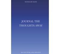 Journal The Thoughts Away: Do Not Fear, Only Believe
