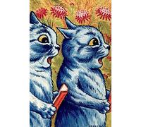 Journal: Three Cats Singing: Lined Journal, 120 Pages, 5.5 x 8.5, Louis Wain Art, Whimsical Journal, Cat Journal, Notebook, Diary, Soft Cover, Matte Finish: Volume 5 (Louis Wain Cats)