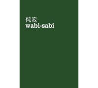 Journal wabi-sabi: Japanese Tagebuch, asiatisch Notizbuch & Selflove A5 Softcover, Geschenkidee minimalistisch schlicht gepunktet 13x21cm, 6 x 9 Zoll cremeweißes Papier
