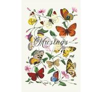 Journal with butterflies for musings: 200 Lined page notebook for musings, notes and doodles