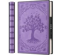 Journal with Hidden Combination Lock, A5 Tree of Life Password Notebook, Personal Diary with Lock, Lockable Journal Lined(Purple)