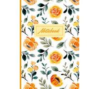Journal With Yellow Flowers For Home, School, College, Work, Or As A Gift For Any Occasion: Notebook