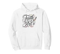 Journaling Biblico Acuarela Cristiana Arte De Fe Creativa Sudadera con Capucha