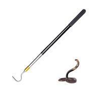 Journdream Gancho de serpiente de acero inoxidable, para atrapar serpientes de cascabel Python Copperhead