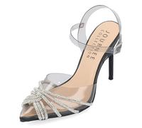 Journee Collection Eleora tacones de aguja con puntera puntiaguda y plantilla de espuma Tru Comfort, Negro -, 38 EU