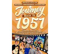 Journey Back To 1951: Nostalgic Gifts For Birthdays, Anniversaries, Celebrations: Back In Time Keepsake 1951 History Book for Mom, Dad, Grandparents, Friends, and More