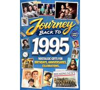 Journey Back To 1995: Nostalgic Gifts For Birthdays, Anniversaries, Celebrations: Back In Time Keepsake 1995 History Book for Mom, Dad, Grandparents, Friends, and More