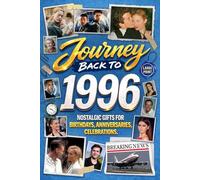 Journey Back To 1996: Nostalgic Gifts For Birthdays, Anniversaries, Celebrations: Back In Time Keepsake 1996 History Book for Mom, Dad, Grandparents, Friends, and More