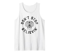 Journey Band Don't Stop Believin' Scarab Vintage Band Camiseta sin Mangas