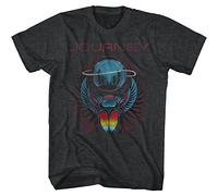Journey - Escarabajo Planet camiseta de los hombres de, XX-Large, Charcoal Heather