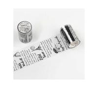 (Journey Notes)Journal Supplies PET Paper Sticker Funny and Stylish Patterns PET Paper Sticker for Beautifying Lipstick Eyeshadow Box