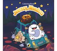 Journey of Wonders: Relaxing Cute Coloring Book Adventure for Teens & Adults: Adorable Animals and Enchanting Worlds for Teens and Adults to Relax and Enjoy (Whimsical Wonder Worlds)