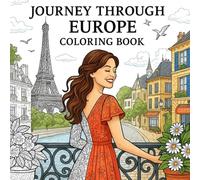 Journey Through Europe: Coloring Book