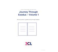 Journey Through Exodus - Word Search - Volume 1: Not just puzzles. A guided journey through Scripture. (Journey Through the Bible - Word Search)