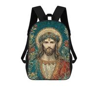 Journey to Enlightenment A Spiritual Retreat in Nature Mochila Escolar Infantil De 17 Pulgadas, Impresa En 3D, Estilo Casual, Para Niños, Ideal Para Viajes, Como Mochila Escolar O Para Llevar Libros.