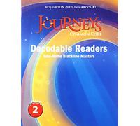Journeys: Common Core Decodable Reader Blackline Master Grade 2